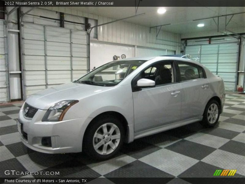Brilliant Silver Metallic / Charcoal 2012 Nissan Sentra 2.0 SR