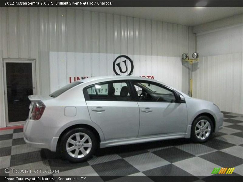 Brilliant Silver Metallic / Charcoal 2012 Nissan Sentra 2.0 SR