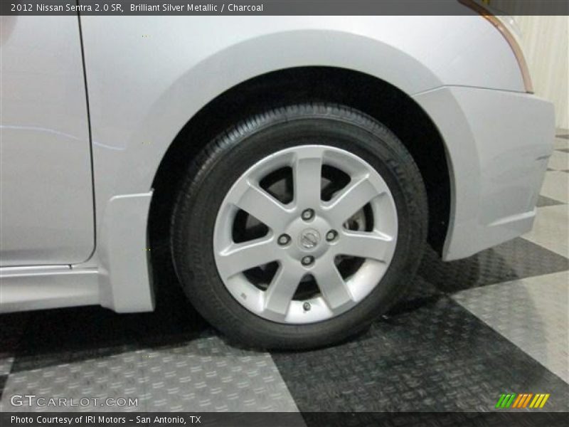 Brilliant Silver Metallic / Charcoal 2012 Nissan Sentra 2.0 SR