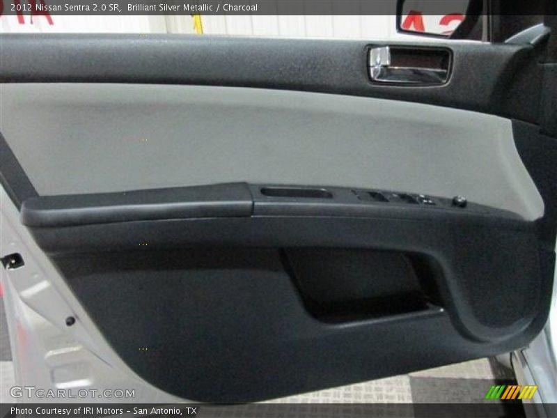 Brilliant Silver Metallic / Charcoal 2012 Nissan Sentra 2.0 SR