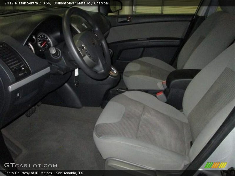 Brilliant Silver Metallic / Charcoal 2012 Nissan Sentra 2.0 SR
