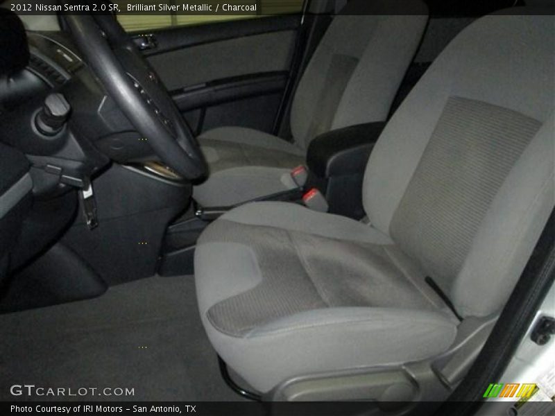 Brilliant Silver Metallic / Charcoal 2012 Nissan Sentra 2.0 SR