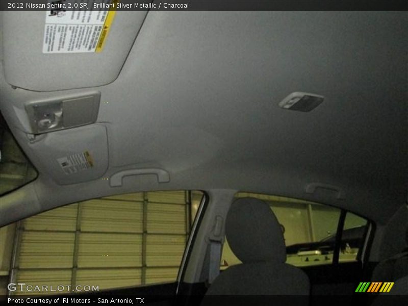 Brilliant Silver Metallic / Charcoal 2012 Nissan Sentra 2.0 SR
