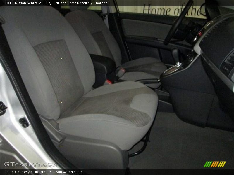 Brilliant Silver Metallic / Charcoal 2012 Nissan Sentra 2.0 SR