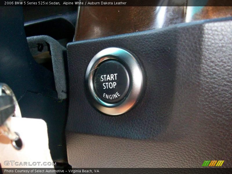 Alpine White / Auburn Dakota Leather 2006 BMW 5 Series 525xi Sedan