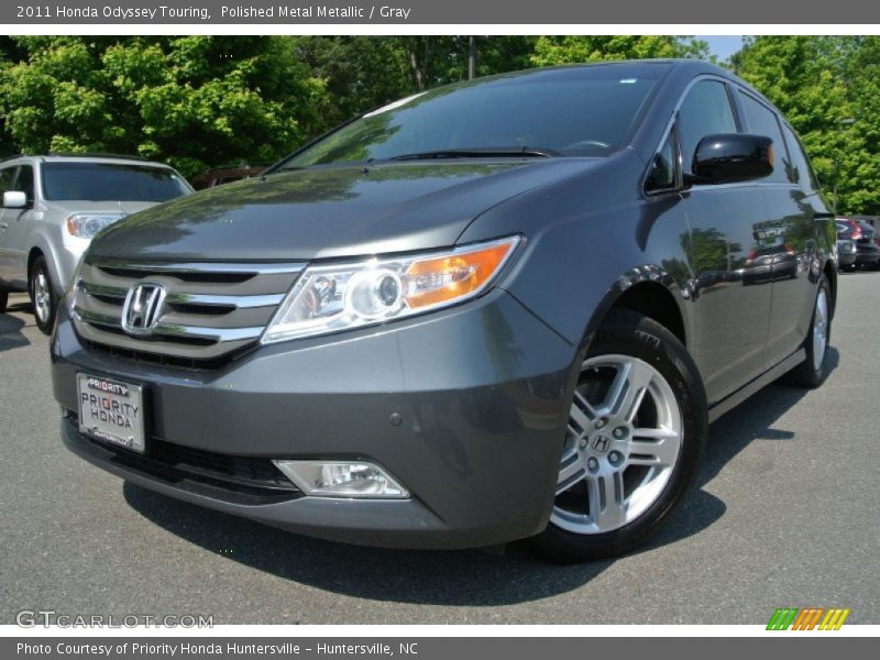 Polished Metal Metallic / Gray 2011 Honda Odyssey Touring