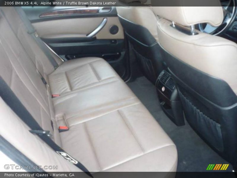 Alpine White / Truffle Brown Dakota Leather 2006 BMW X5 4.4i