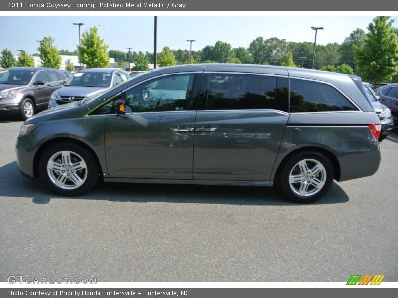 Polished Metal Metallic / Gray 2011 Honda Odyssey Touring
