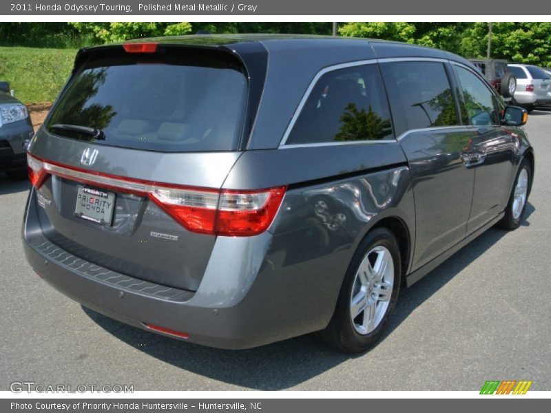 Polished Metal Metallic / Gray 2011 Honda Odyssey Touring