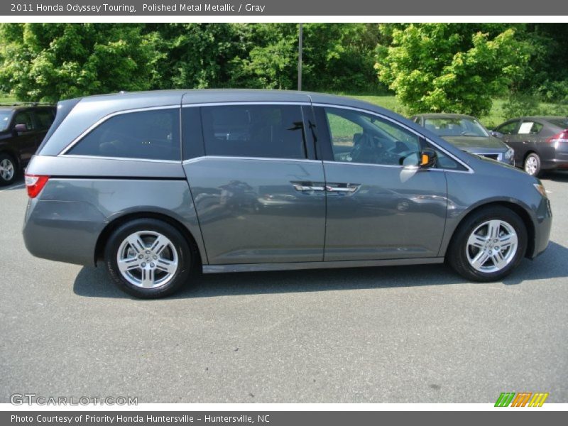 Polished Metal Metallic / Gray 2011 Honda Odyssey Touring