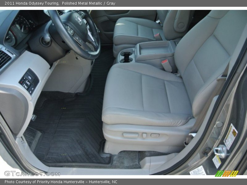 Polished Metal Metallic / Gray 2011 Honda Odyssey Touring