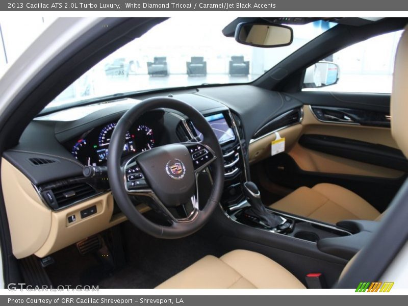  2013 ATS 2.0L Turbo Luxury Caramel/Jet Black Accents Interior