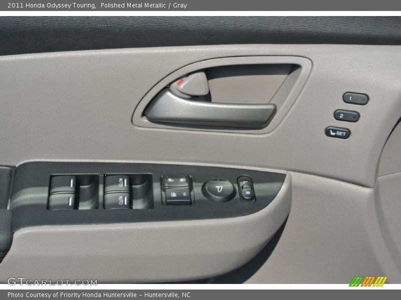 Polished Metal Metallic / Gray 2011 Honda Odyssey Touring