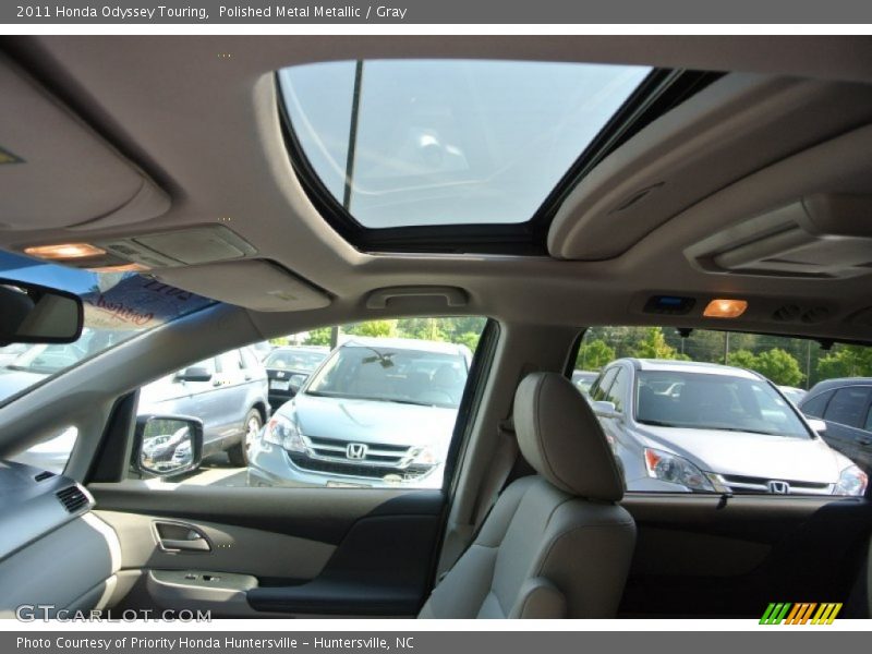 Polished Metal Metallic / Gray 2011 Honda Odyssey Touring