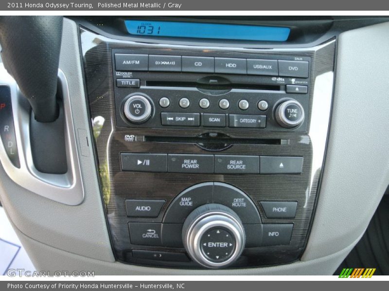 Polished Metal Metallic / Gray 2011 Honda Odyssey Touring
