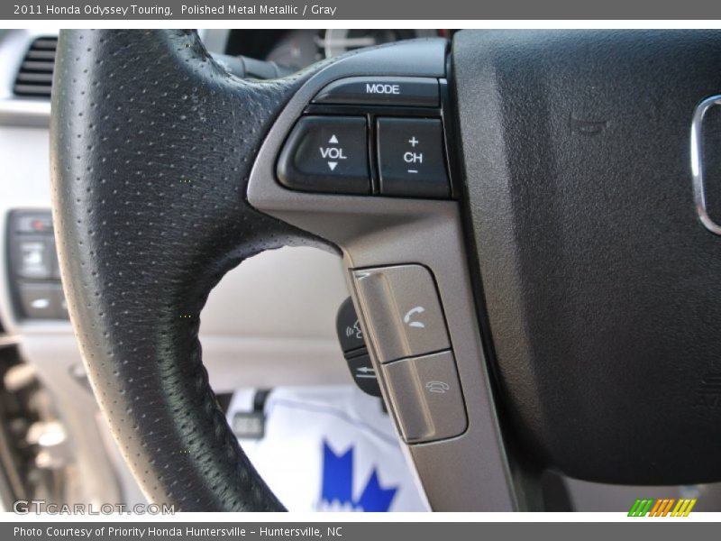 Polished Metal Metallic / Gray 2011 Honda Odyssey Touring