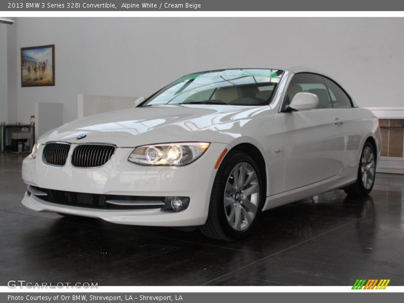 Alpine White / Cream Beige 2013 BMW 3 Series 328i Convertible
