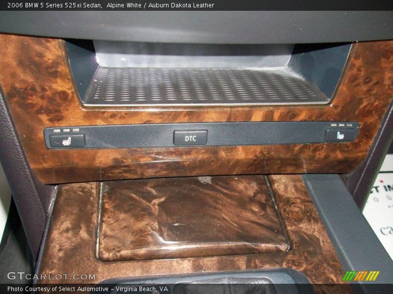 Alpine White / Auburn Dakota Leather 2006 BMW 5 Series 525xi Sedan