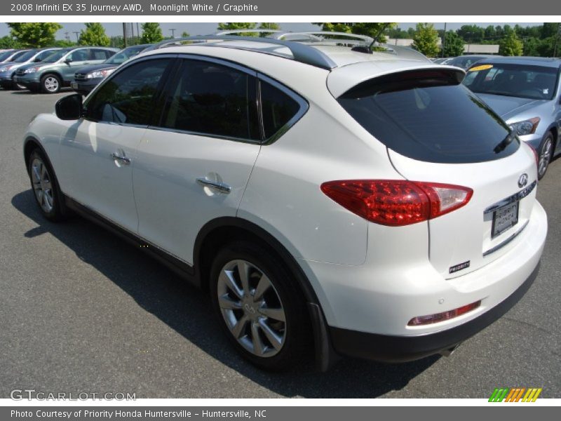 Moonlight White / Graphite 2008 Infiniti EX 35 Journey AWD