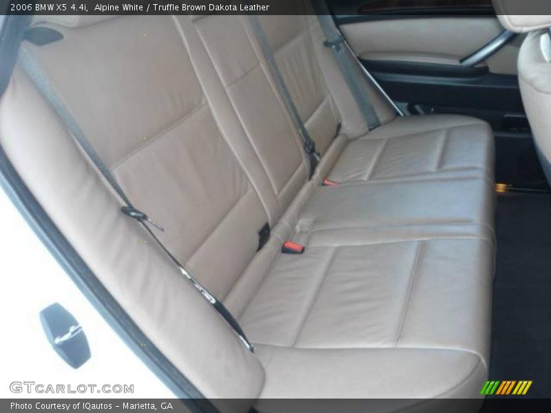 Alpine White / Truffle Brown Dakota Leather 2006 BMW X5 4.4i