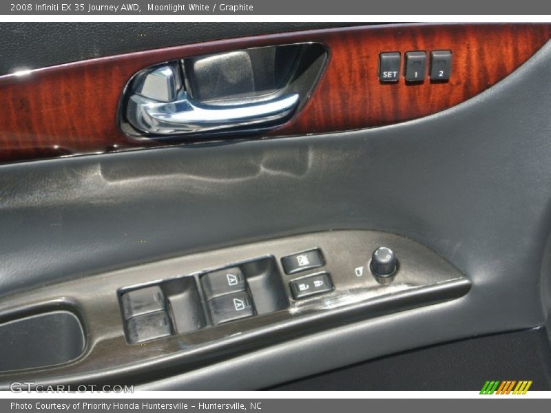 Moonlight White / Graphite 2008 Infiniti EX 35 Journey AWD