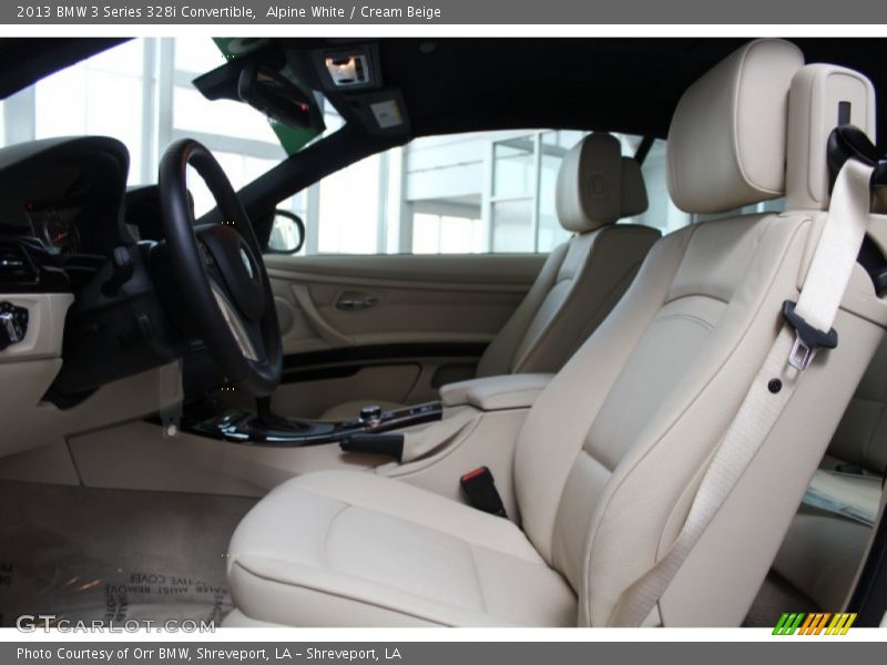 Front Seat of 2013 3 Series 328i Convertible