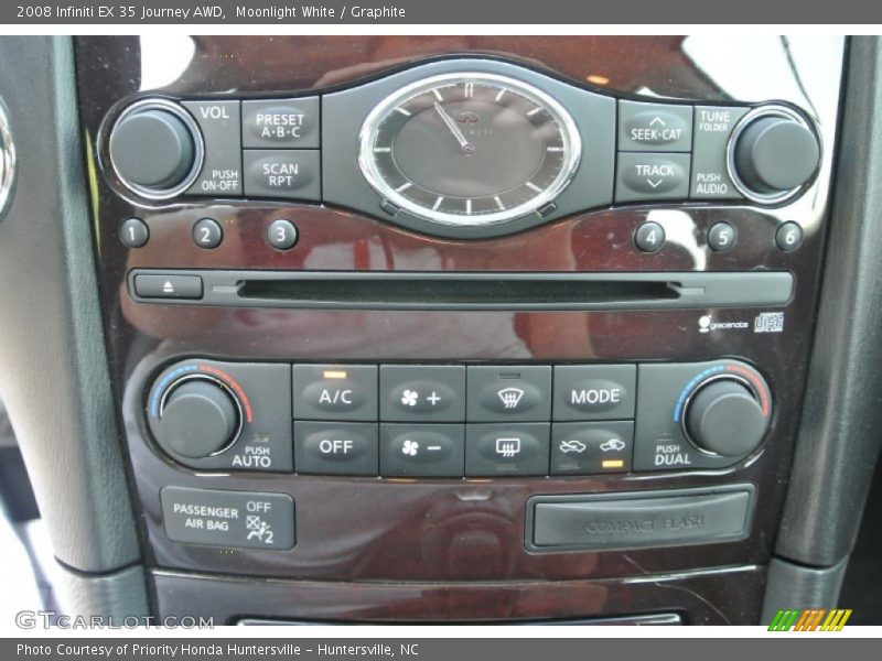Moonlight White / Graphite 2008 Infiniti EX 35 Journey AWD