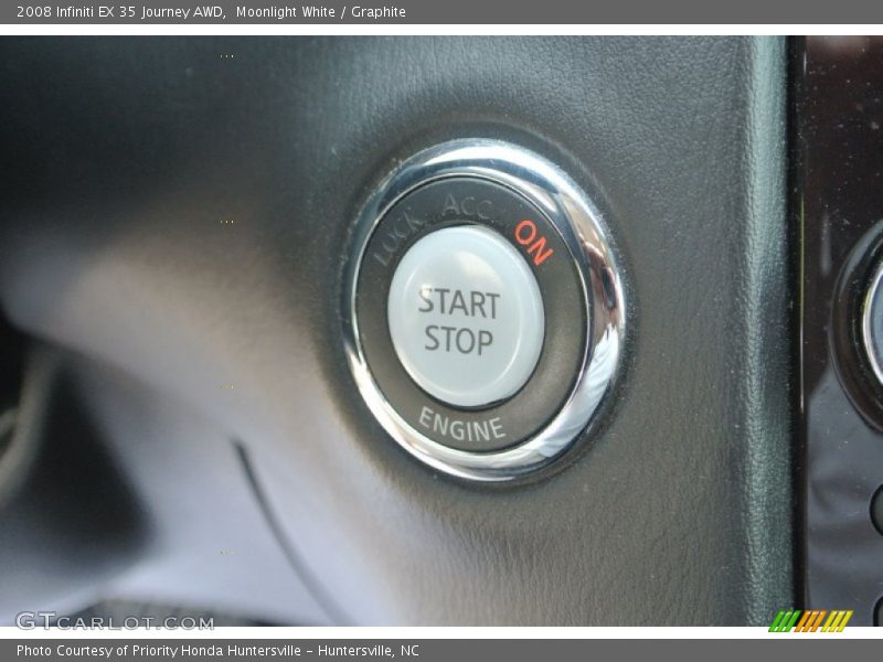 Moonlight White / Graphite 2008 Infiniti EX 35 Journey AWD