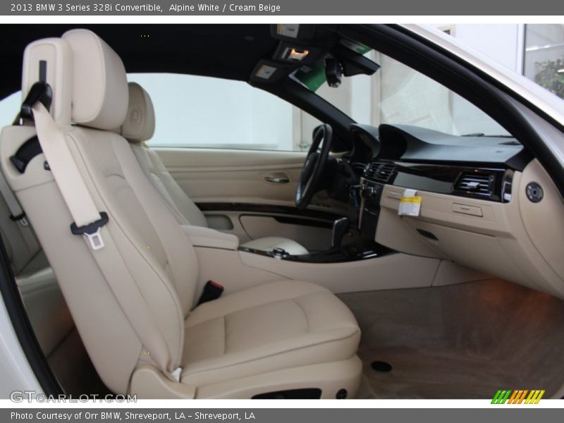 Alpine White / Cream Beige 2013 BMW 3 Series 328i Convertible