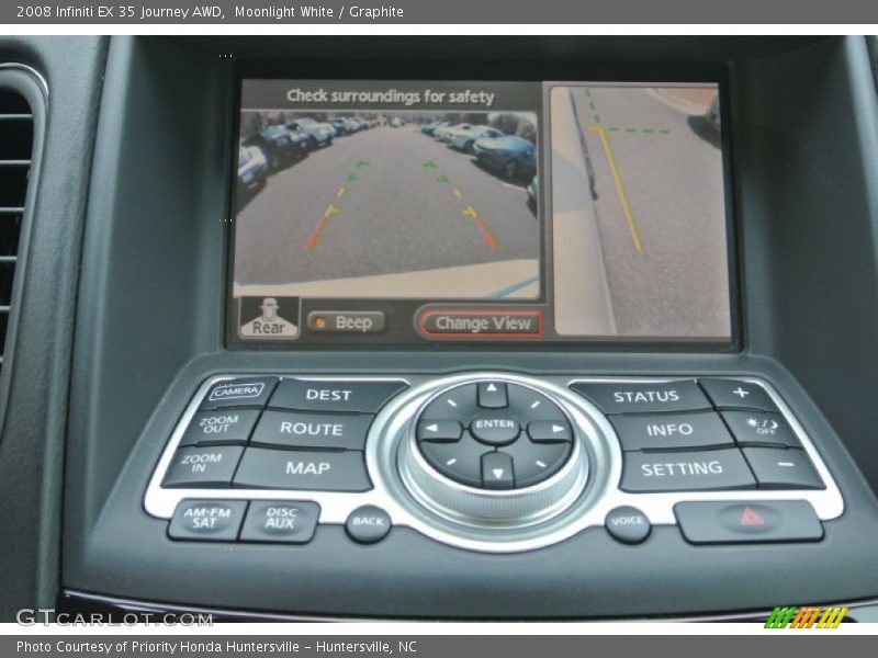 Moonlight White / Graphite 2008 Infiniti EX 35 Journey AWD