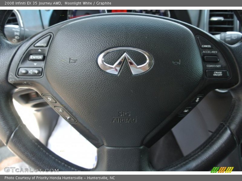 Moonlight White / Graphite 2008 Infiniti EX 35 Journey AWD