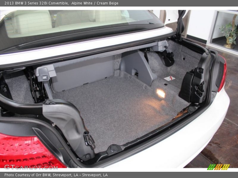  2013 3 Series 328i Convertible Trunk