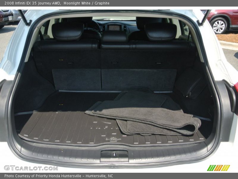 Moonlight White / Graphite 2008 Infiniti EX 35 Journey AWD