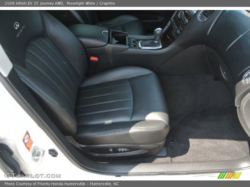 Moonlight White / Graphite 2008 Infiniti EX 35 Journey AWD
