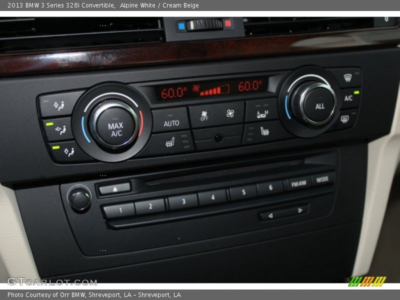 Controls of 2013 3 Series 328i Convertible