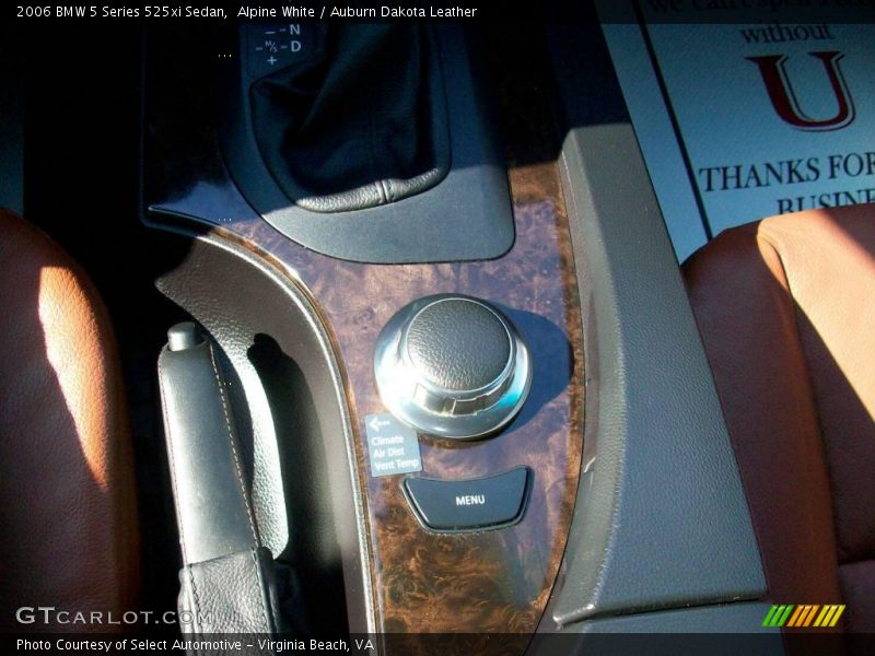 Alpine White / Auburn Dakota Leather 2006 BMW 5 Series 525xi Sedan