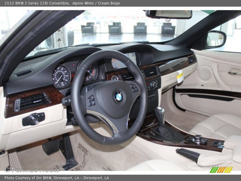 Dashboard of 2013 3 Series 328i Convertible