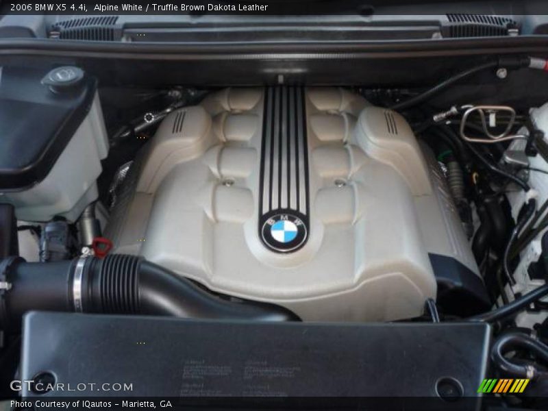 Alpine White / Truffle Brown Dakota Leather 2006 BMW X5 4.4i
