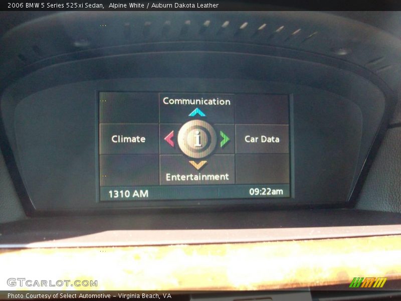 Alpine White / Auburn Dakota Leather 2006 BMW 5 Series 525xi Sedan