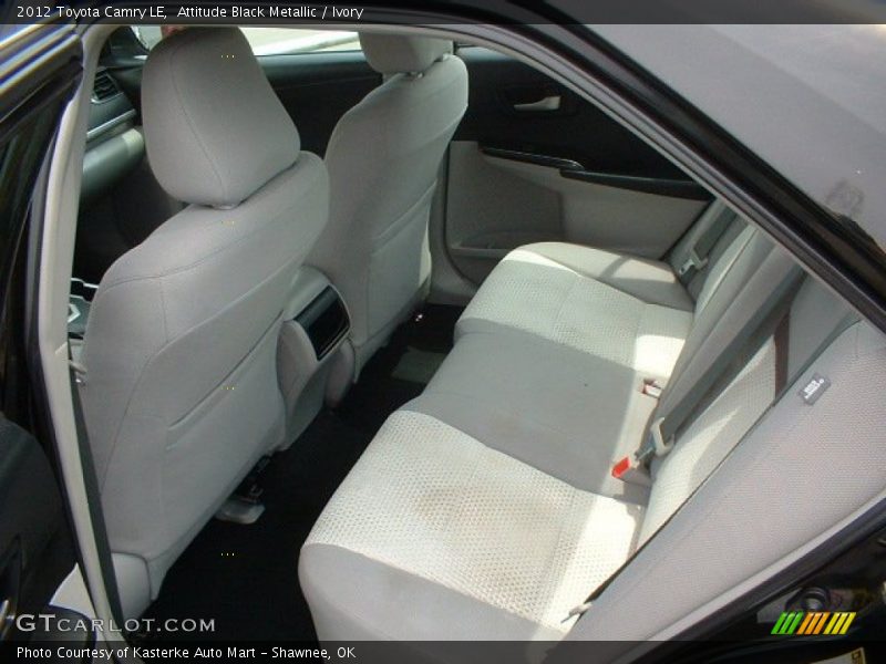 Attitude Black Metallic / Ivory 2012 Toyota Camry LE