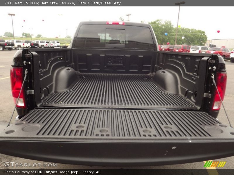 Black / Black/Diesel Gray 2013 Ram 1500 Big Horn Crew Cab 4x4