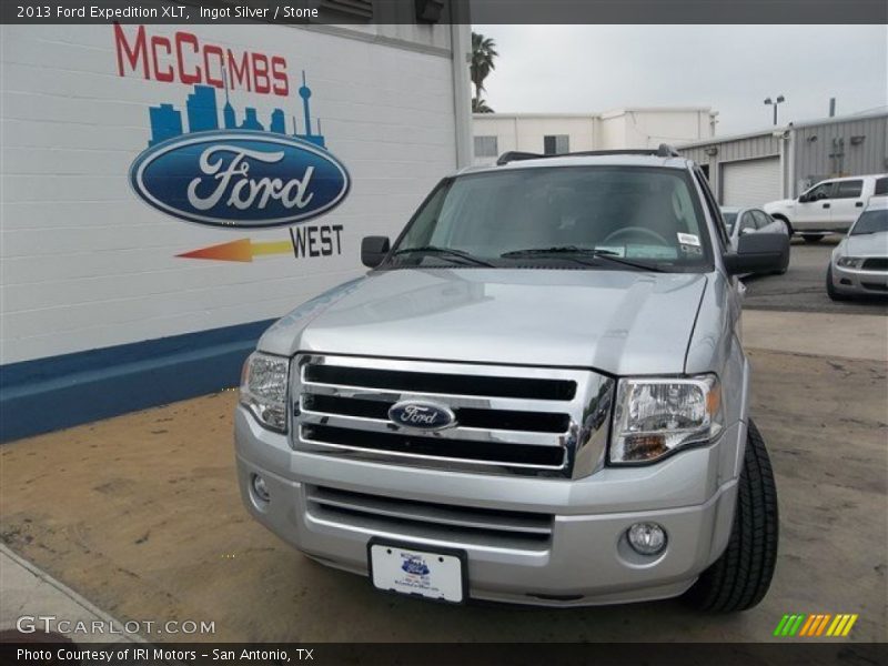 Ingot Silver / Stone 2013 Ford Expedition XLT