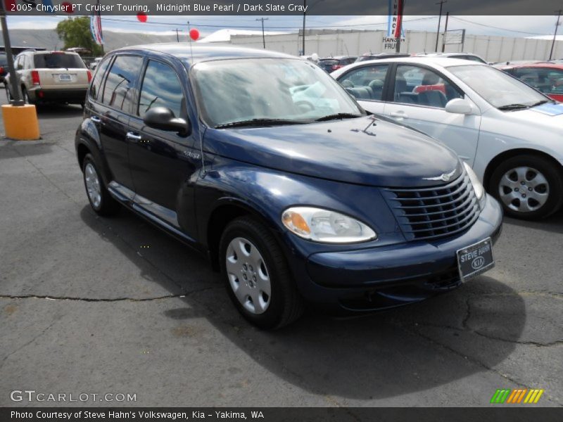 Midnight Blue Pearl / Dark Slate Gray 2005 Chrysler PT Cruiser Touring