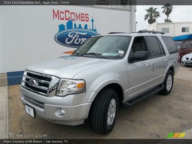 Ingot Silver / Stone 2013 Ford Expedition XLT