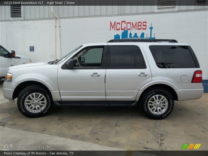 Ingot Silver / Stone 2013 Ford Expedition XLT