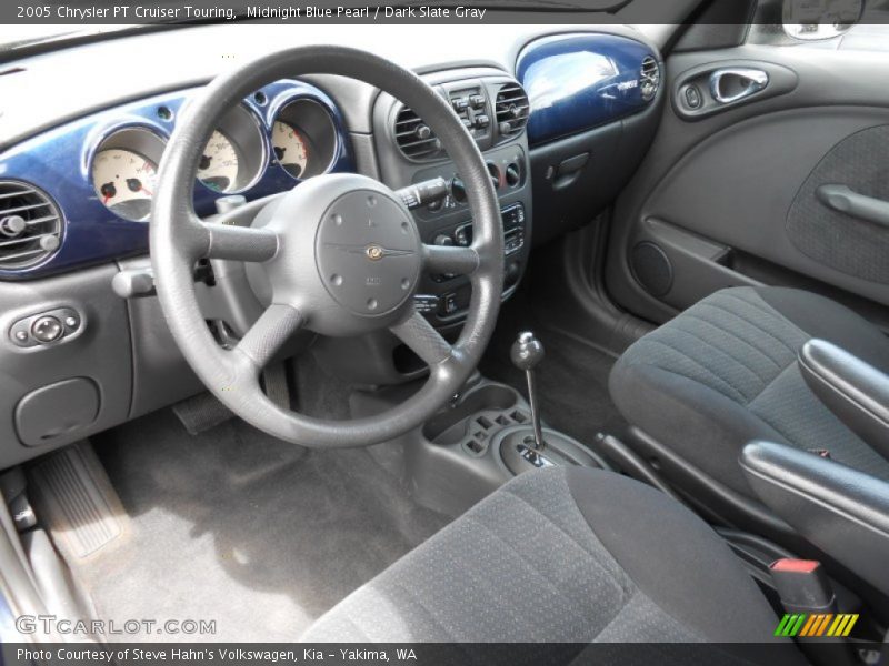 Midnight Blue Pearl / Dark Slate Gray 2005 Chrysler PT Cruiser Touring