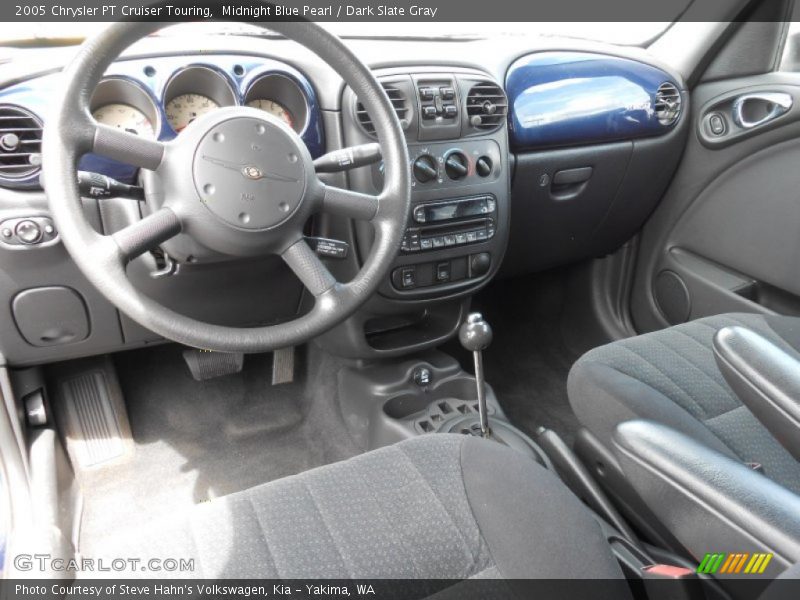 Midnight Blue Pearl / Dark Slate Gray 2005 Chrysler PT Cruiser Touring