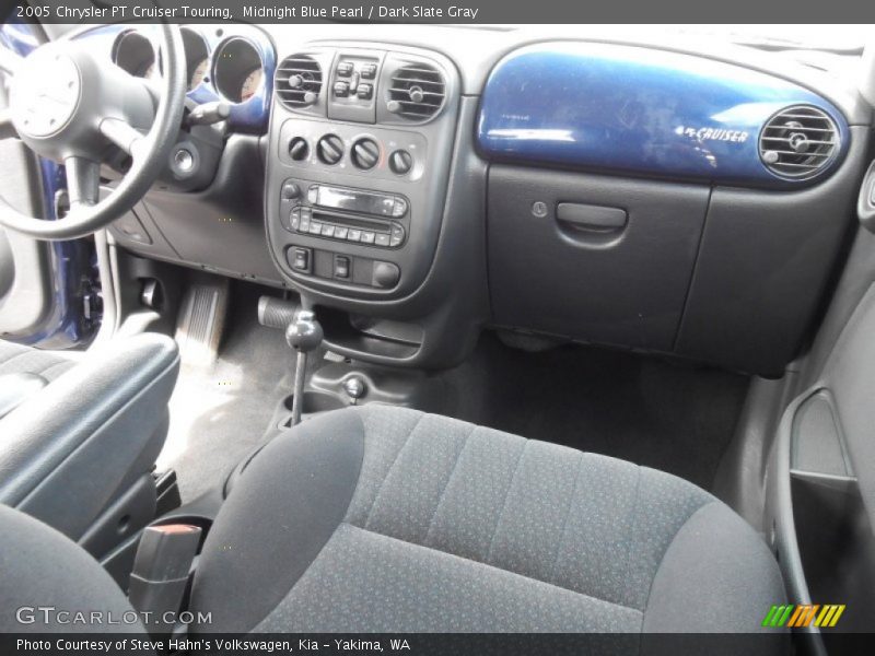 Midnight Blue Pearl / Dark Slate Gray 2005 Chrysler PT Cruiser Touring