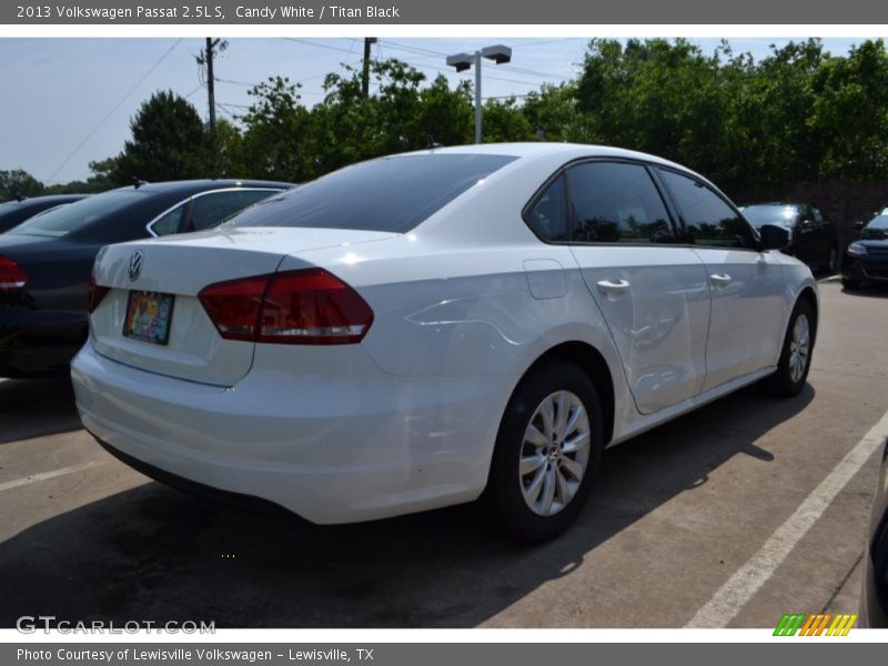 Candy White / Titan Black 2013 Volkswagen Passat 2.5L S