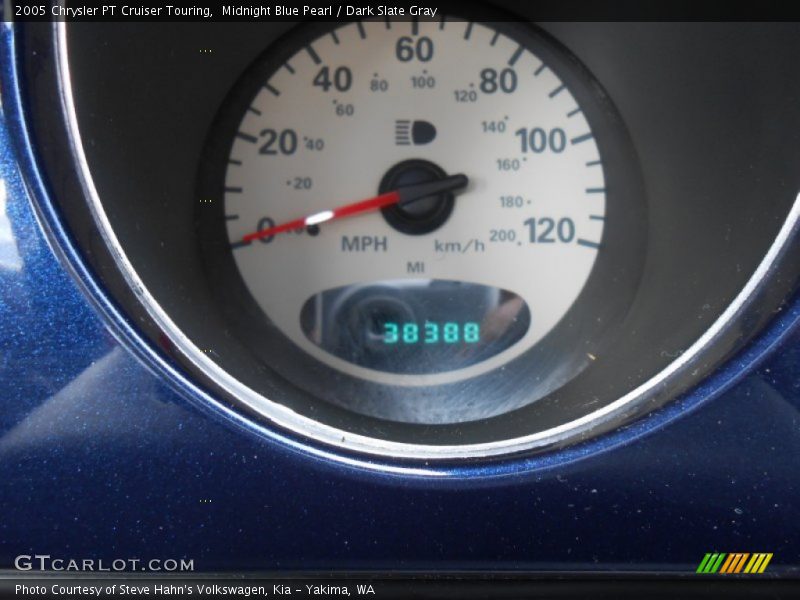 Midnight Blue Pearl / Dark Slate Gray 2005 Chrysler PT Cruiser Touring